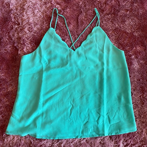 Turquoise blouse - Picture 1 of 2